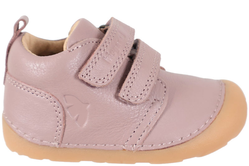 BISGAARD BAREFOOT CARTER BØRNESKO I ROSA SKIND