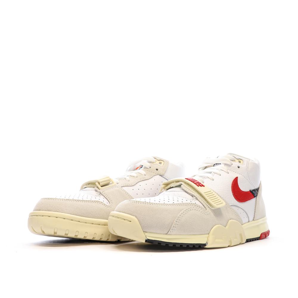 Nike Baskets Blanches/Grises Homme Nike Air Trainer 1