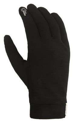 Gants Longs Unisexe Cairn Merino Touch Noir