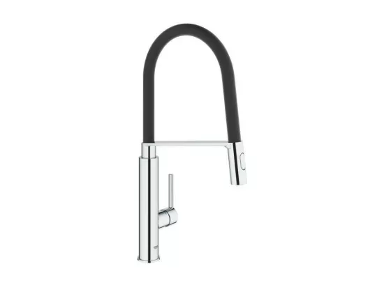Robinet de cuisine avec douchette GROHE Feel Quickfix chromé