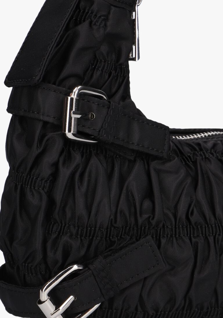 N\u00DANOO zwarte n&uacute;noo schoudertas alaska recycled nylon