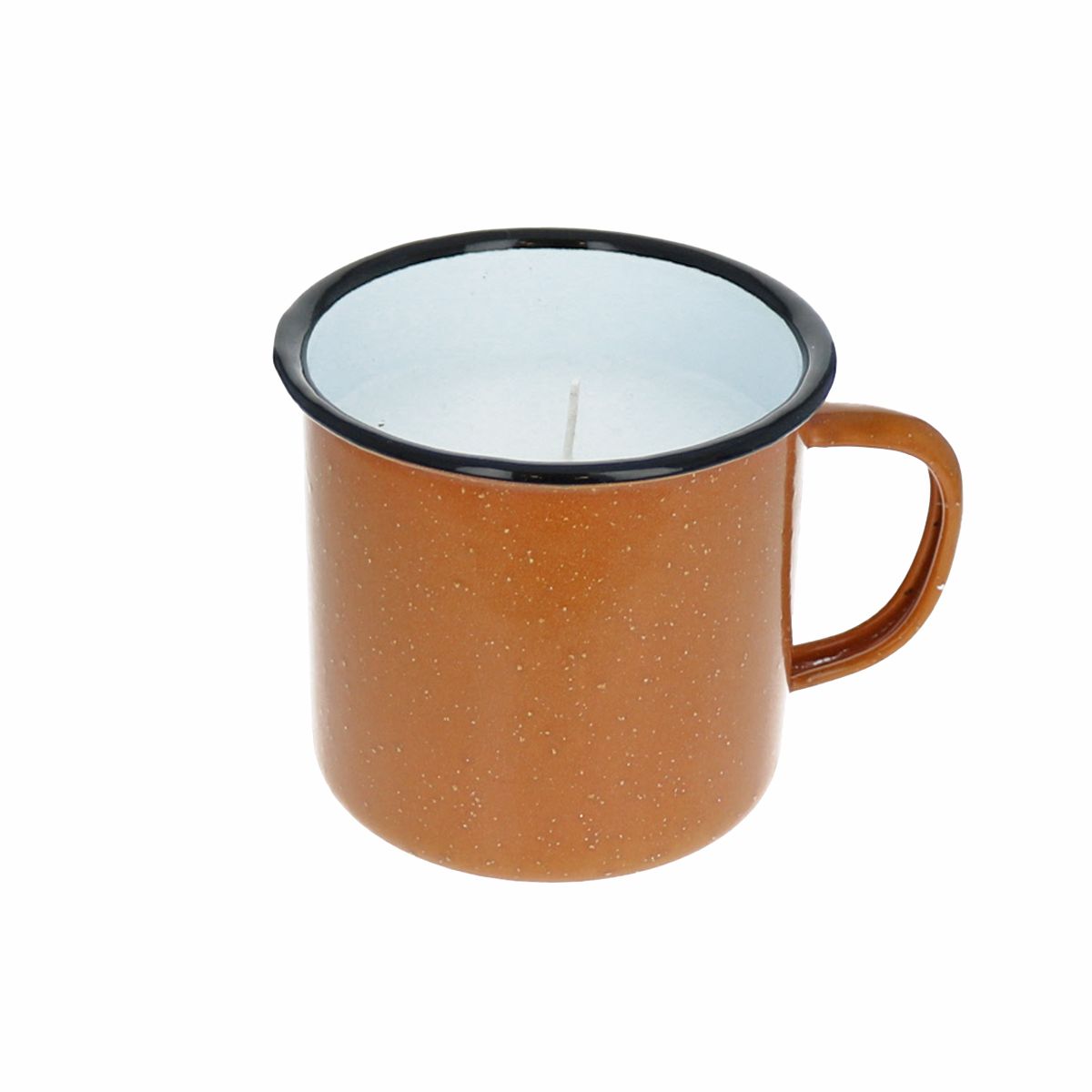 Bougie mug émaillé camel Ma collection Vintage