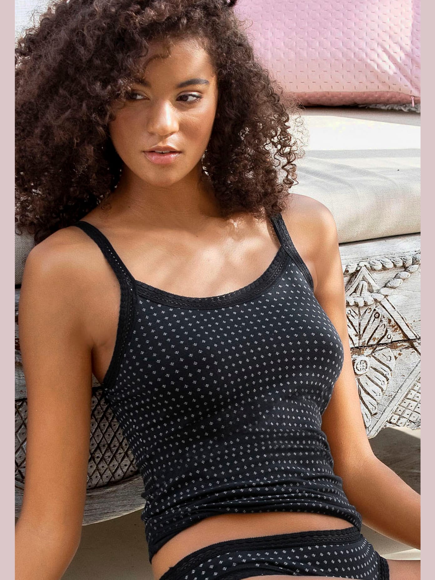 Chemise lot de 2 débardeurs spaghetti lascana