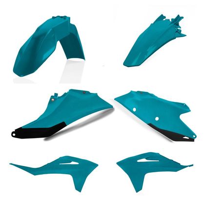 Kit plastiques Acerbis couleur vert 3 - Vert