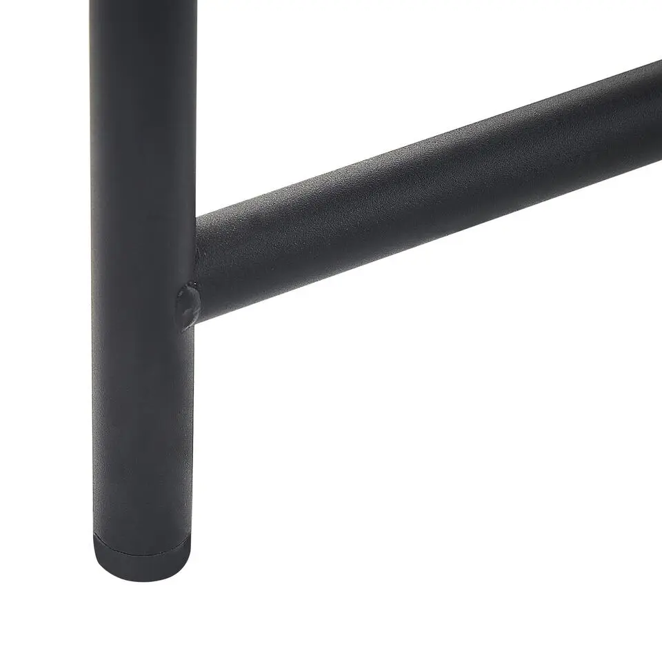 JOSE - Consoletafel - Donkere houtkleur - Vezelplaat