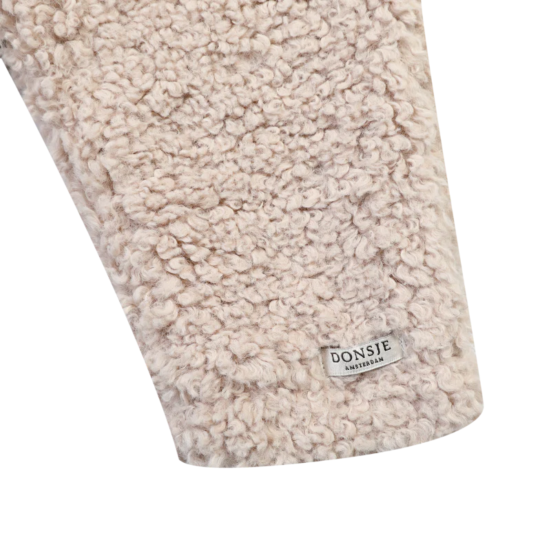 Linnie Trousers | Soft Taupe Teddy