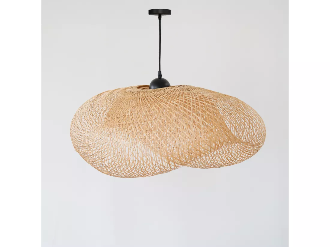Suspension en bambou naturel D88 cm - Anya