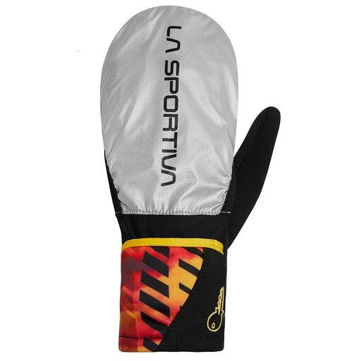 Luvas La Sportiva Trail Cinza Amarelo Preto