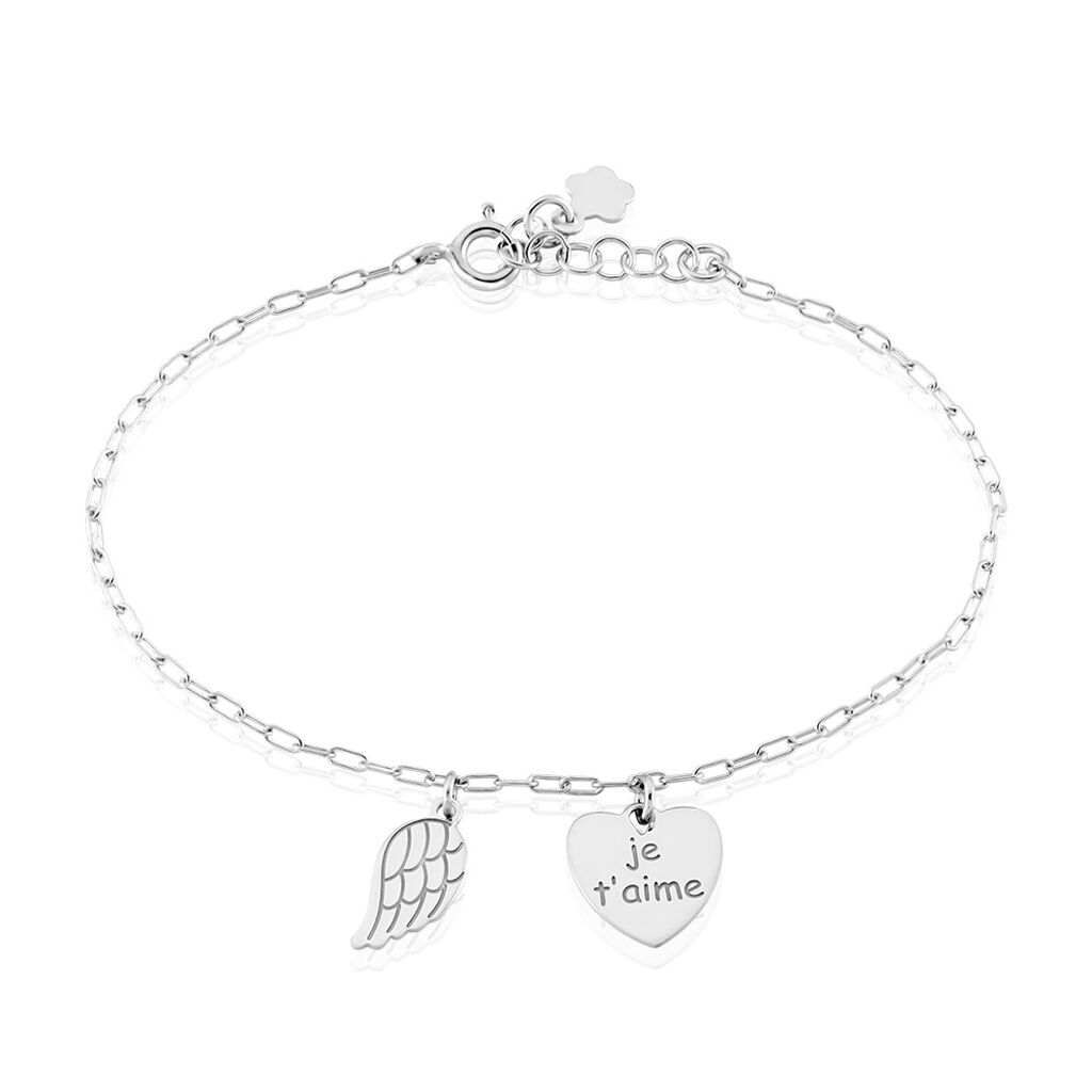Bracelet Argent Blanc Laios