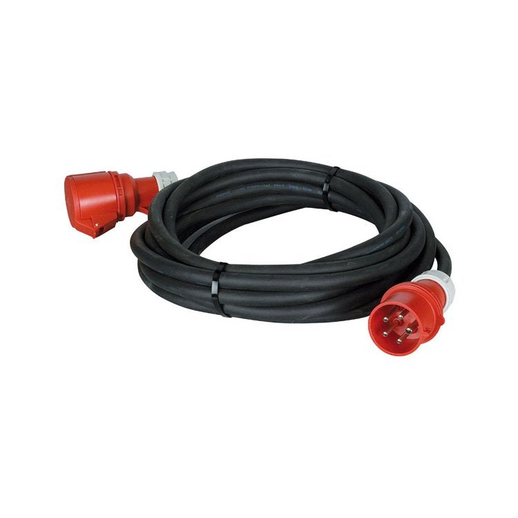 Showtec 32A krachtstroomkabel 5x6mm 10 meter