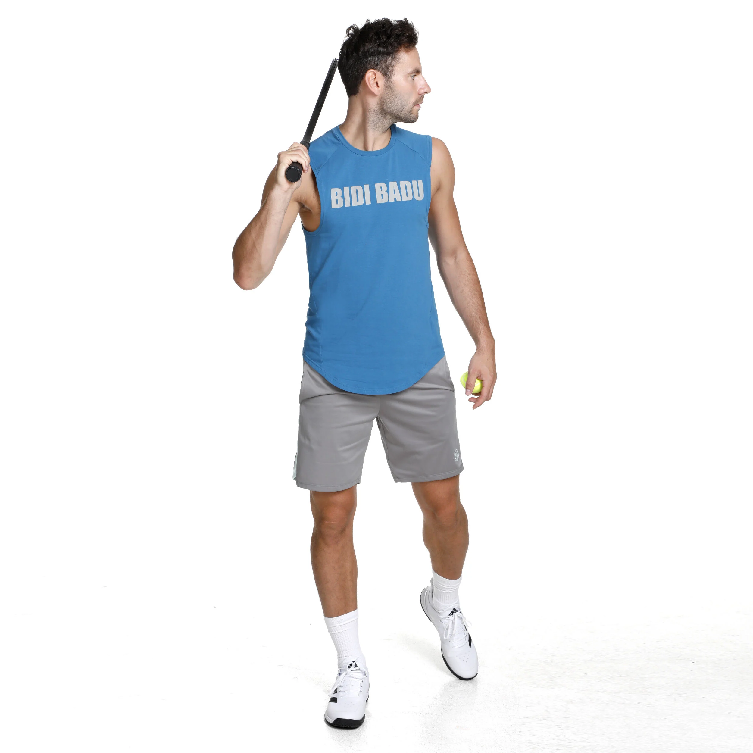 BIDI BADU Sir Vituli Move Shorts Hommes - Gris