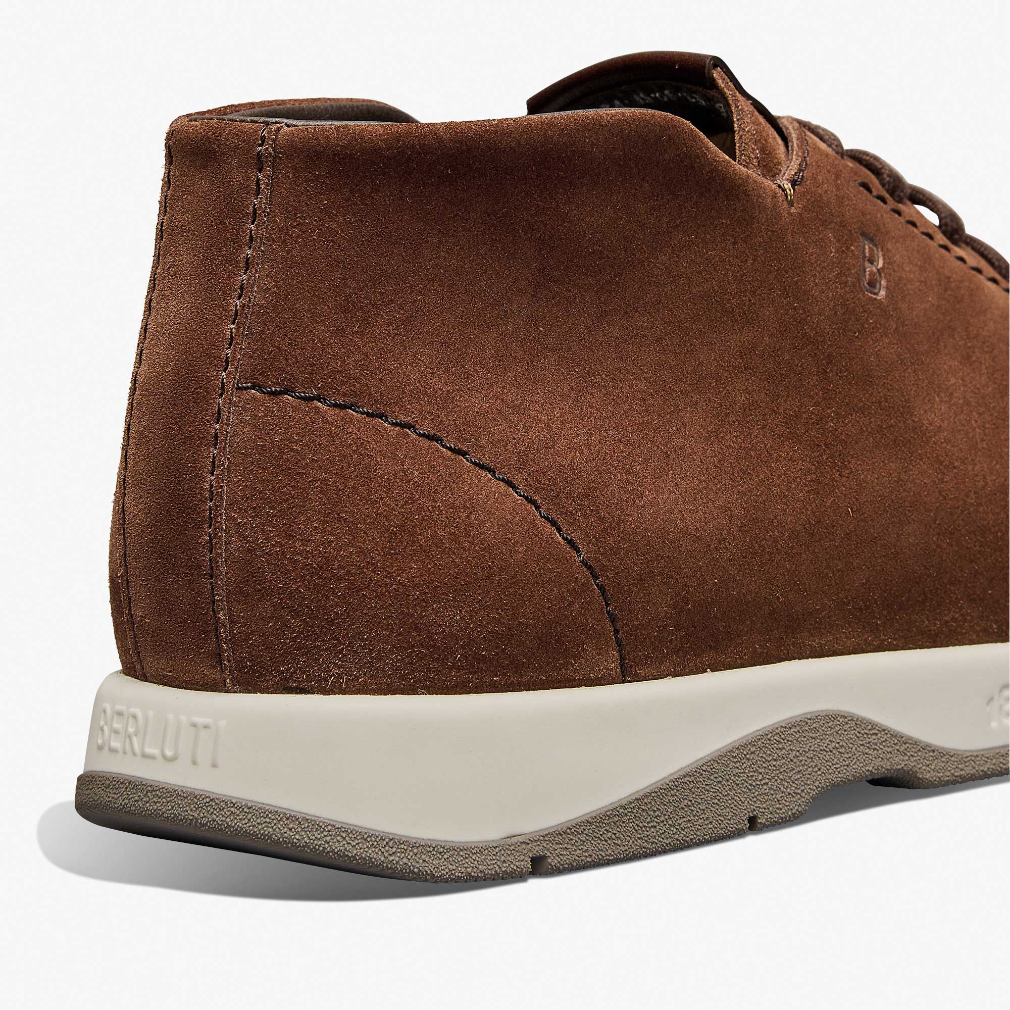 Derby Echappee En Veau Velours