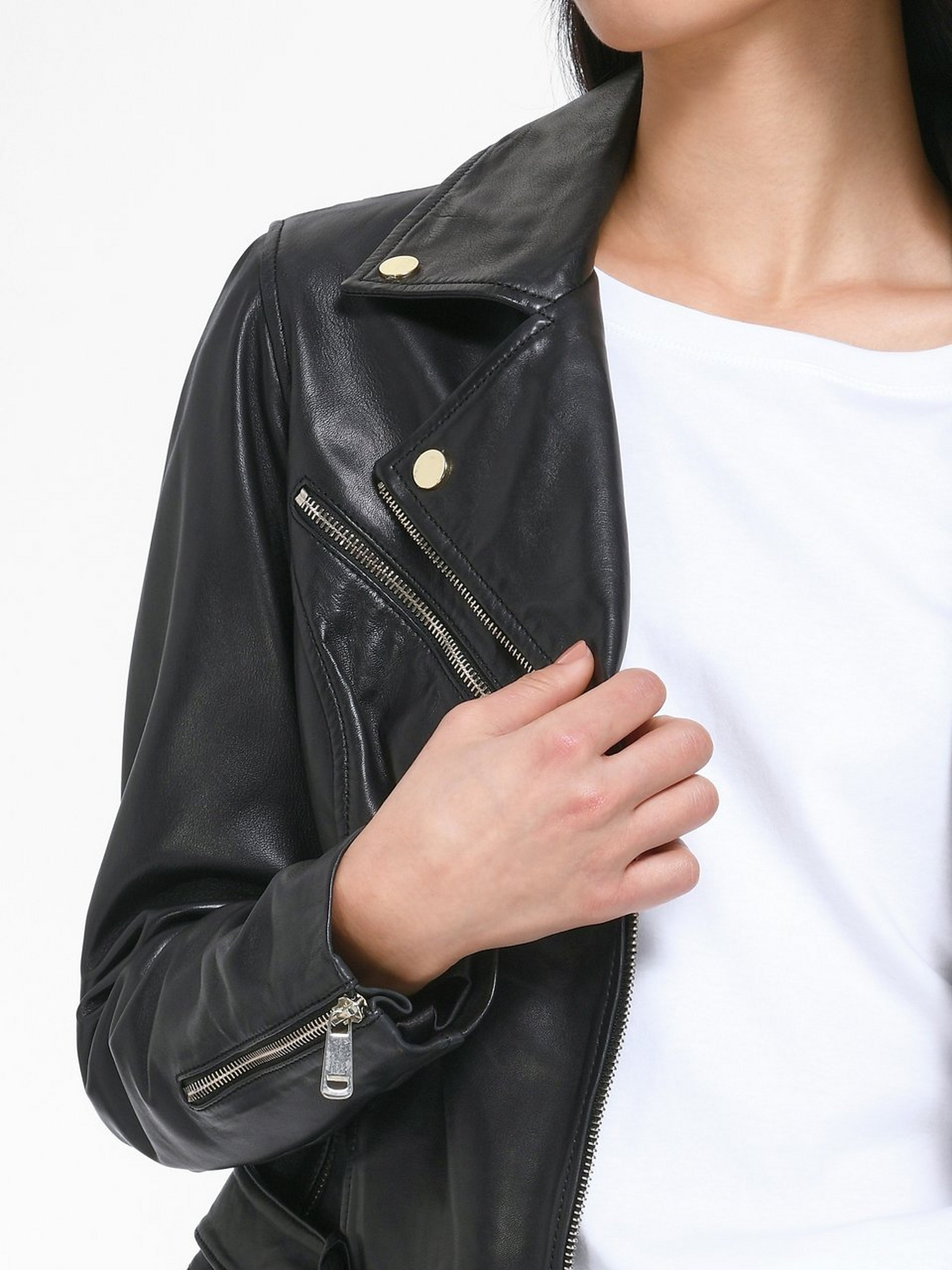 Lederjacke