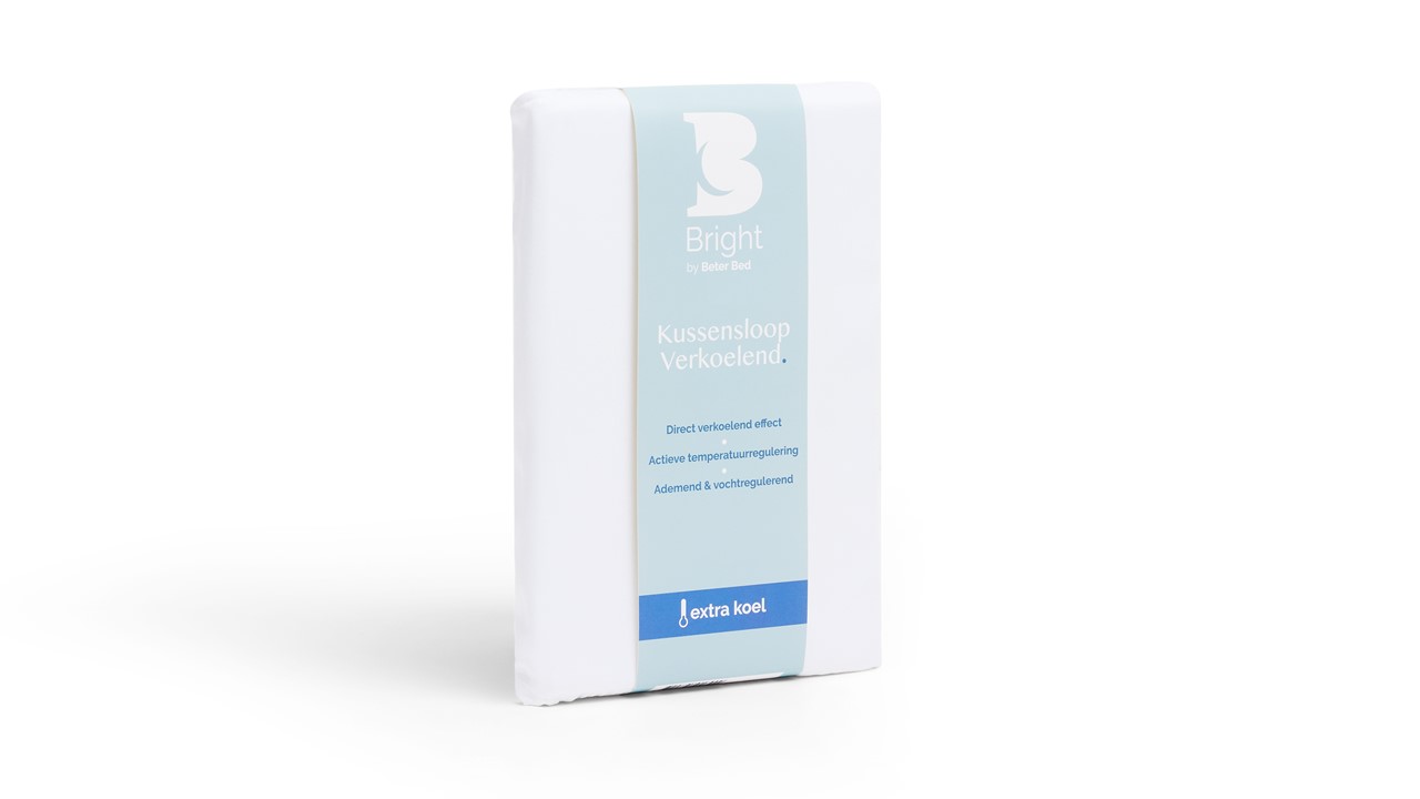 Kussensloop B Bright Extra Koel wit