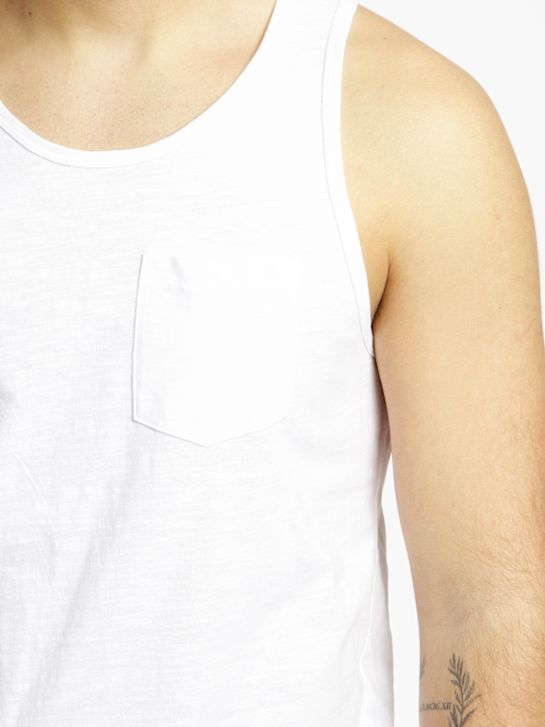 JACK & JONES Tanktop Weiss