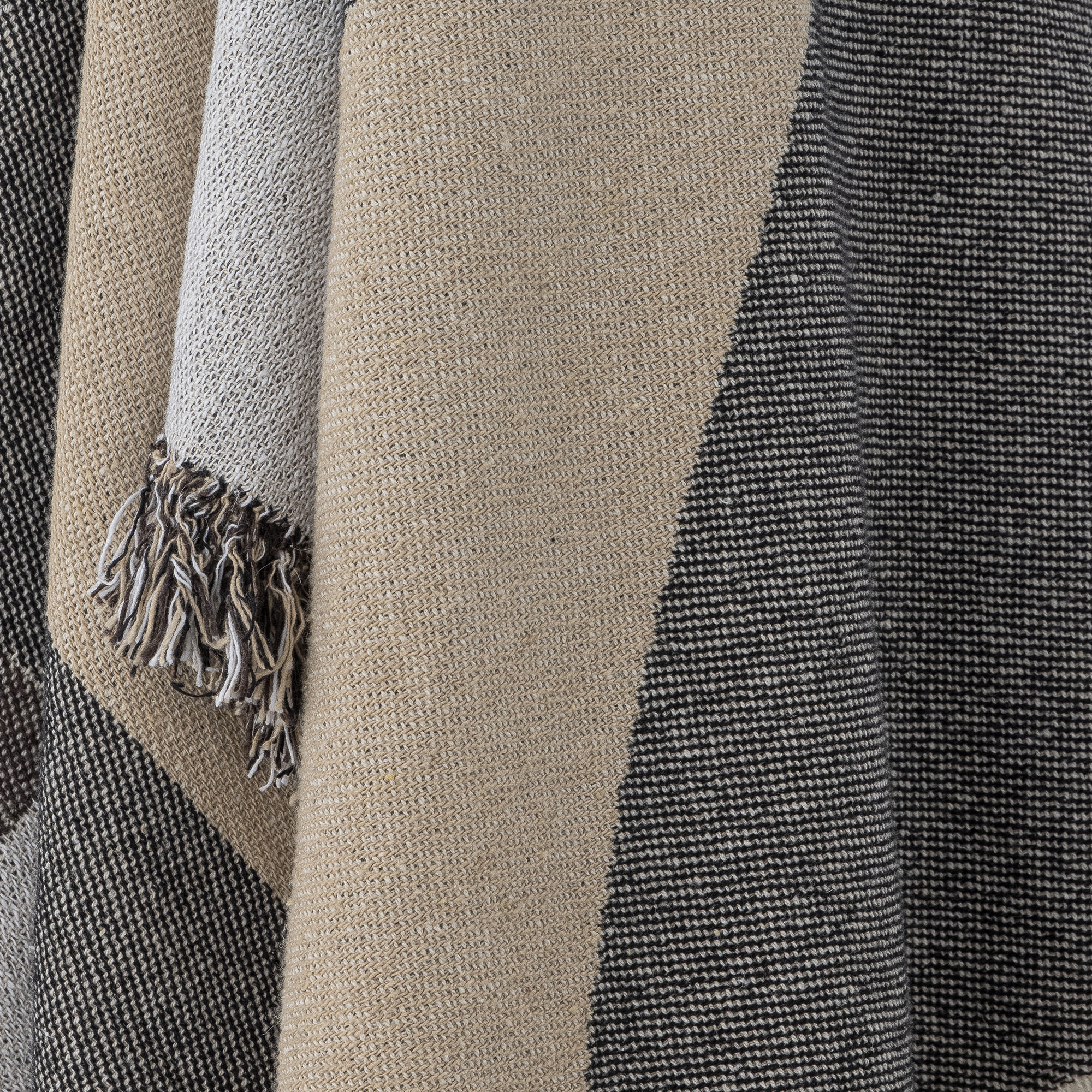 TASJA - Plaid tissu | Beige