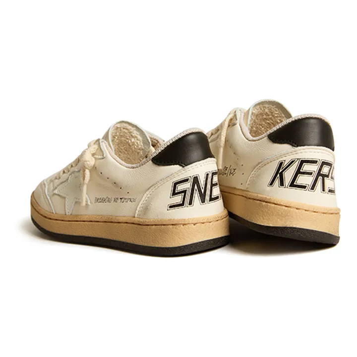 Golden Goose Baskets Lacets Ballstar | Blanc