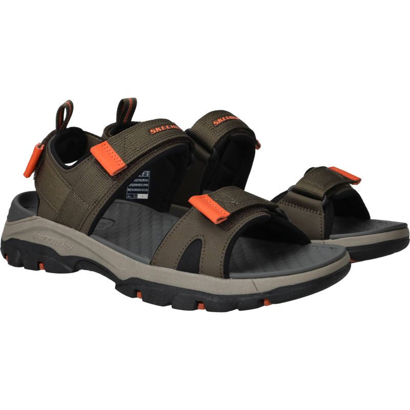 Skechers Relaxed Fit Tresmen Ryer Sandalen Groen Heren