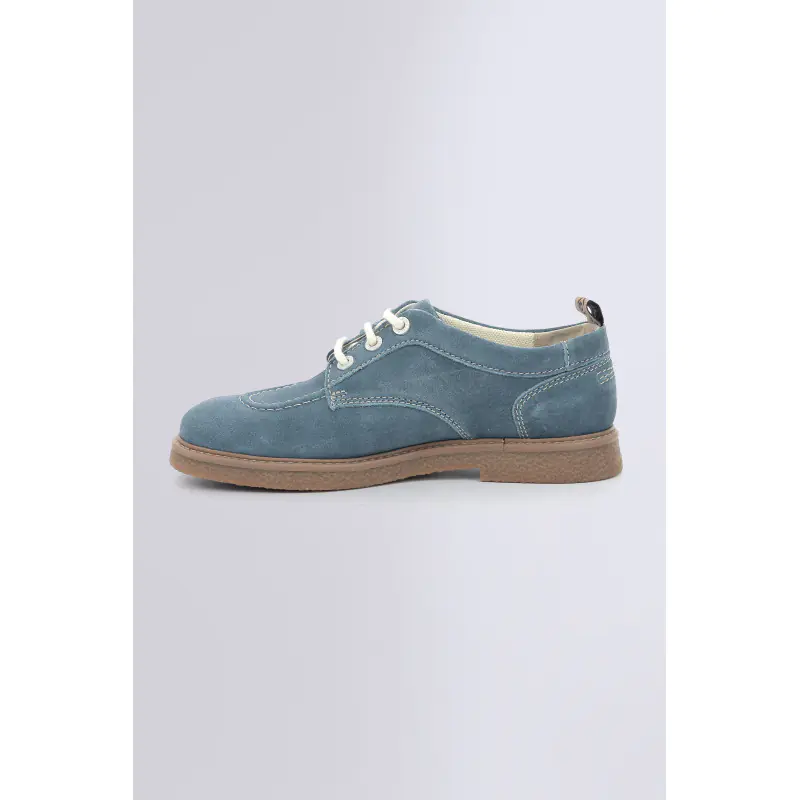 Kick levy Bleu DERBIES Cuir Homme