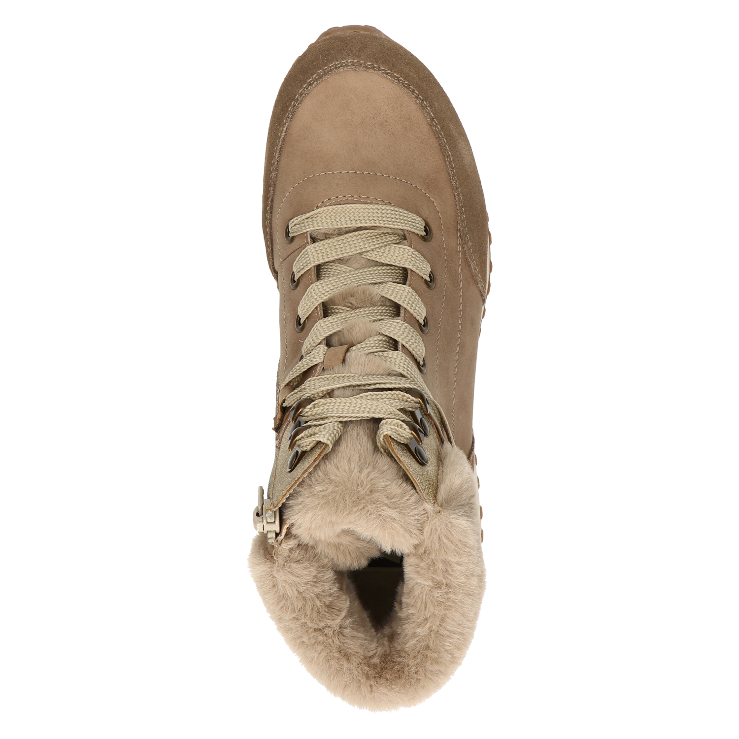 dames veterboot Rieker Beige