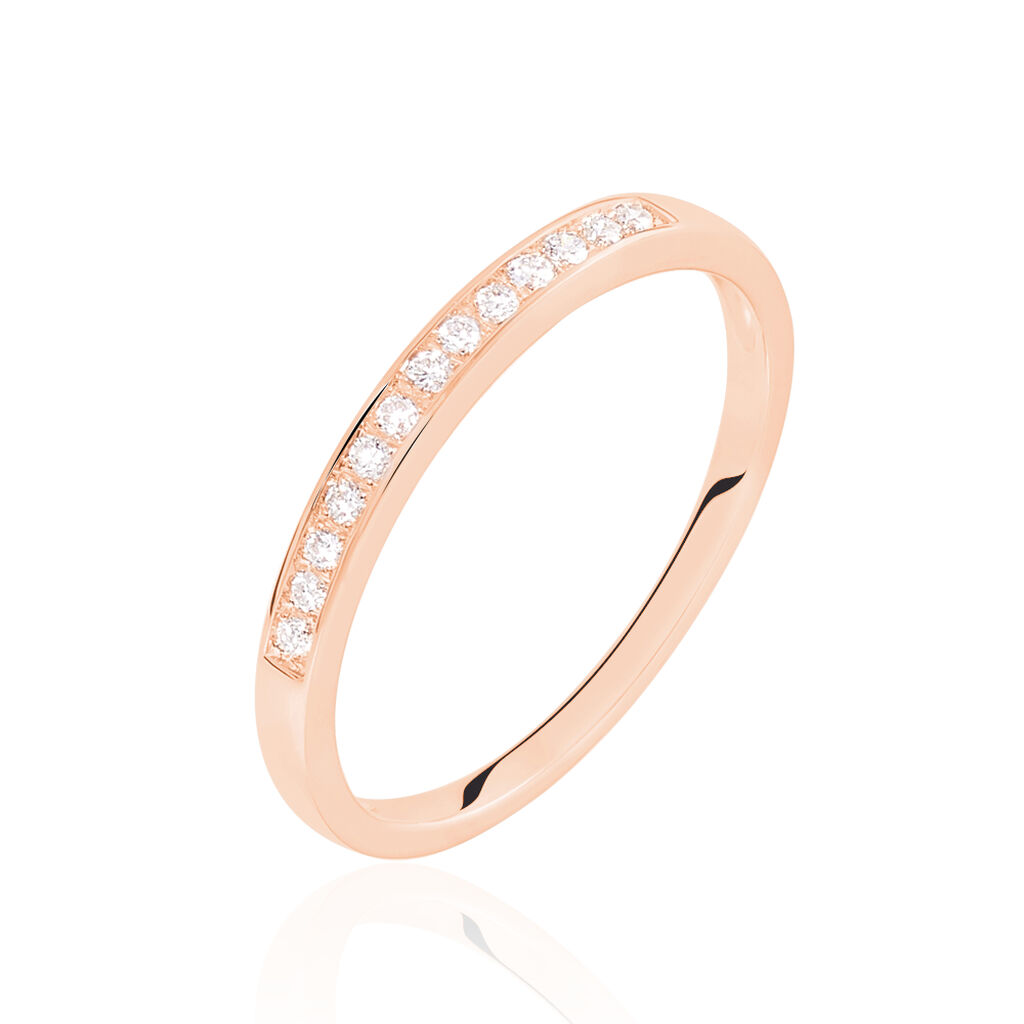 Alliance Rhea Or Rose Diamant