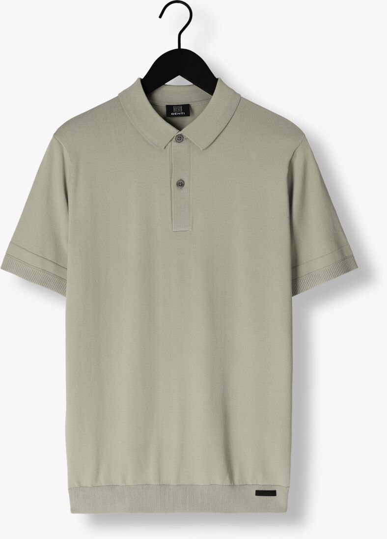 groene genti polo polo button ss k2046-1260