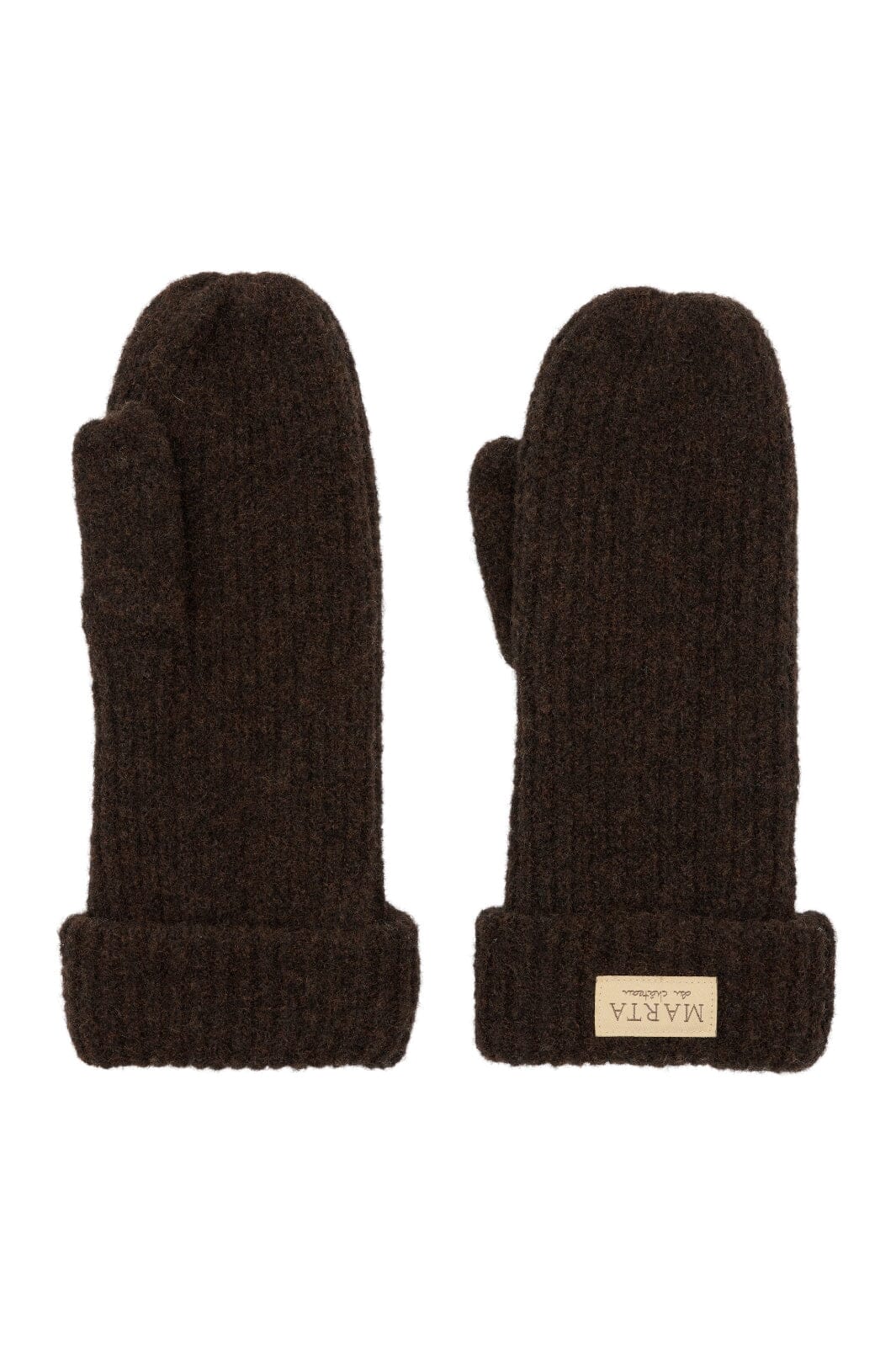 Marta Du Chateau Marta Knit Mitten 26208 brown