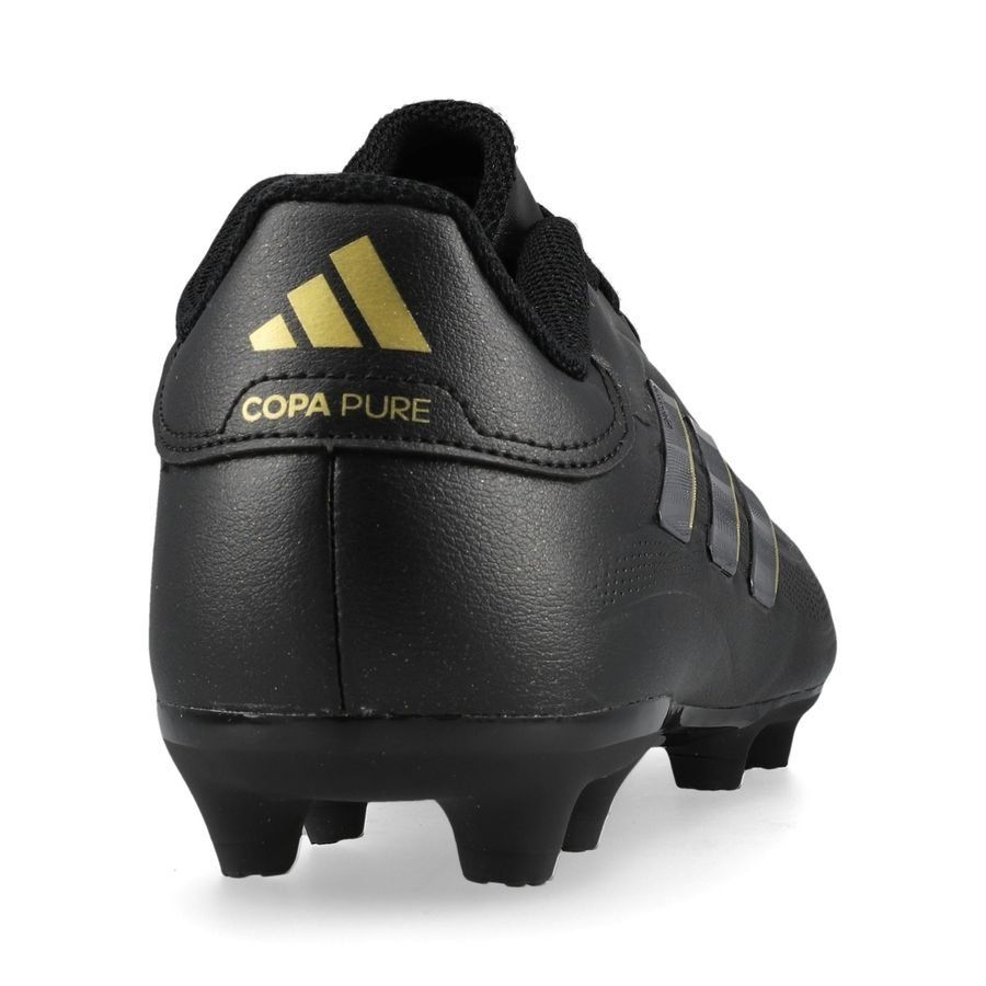 adidas Copa Pure 2 League FG Dark Spark - Noir/Gris/Doré Enfant