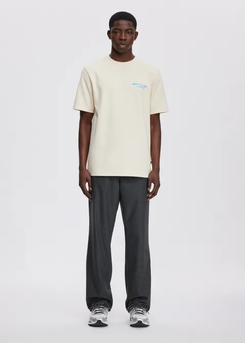 Straight leg joggingbroek antraciet (ANT.MEL)