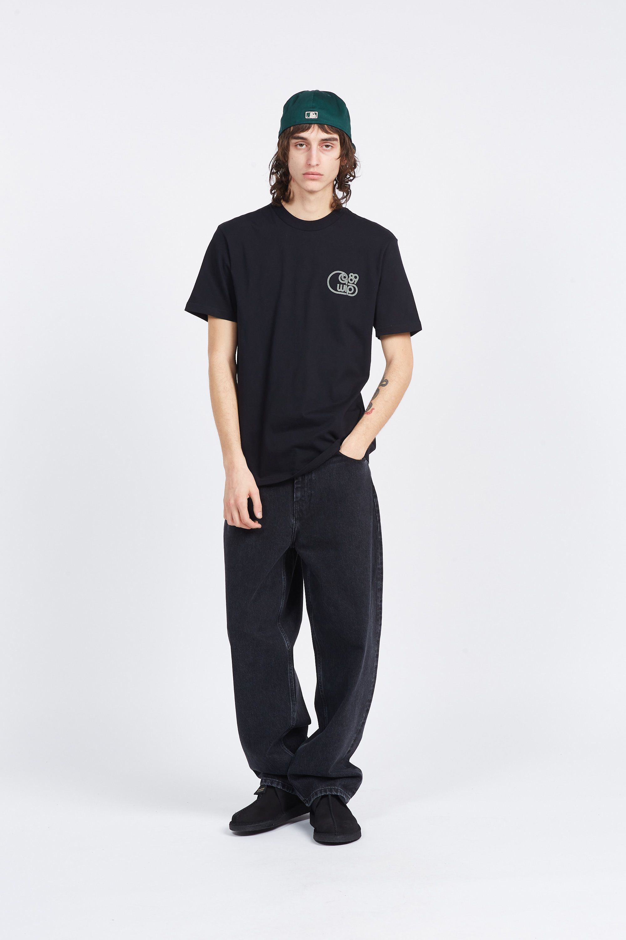 CARHARTT WIP T-shirt S/S Night Night T-Shirt Noir