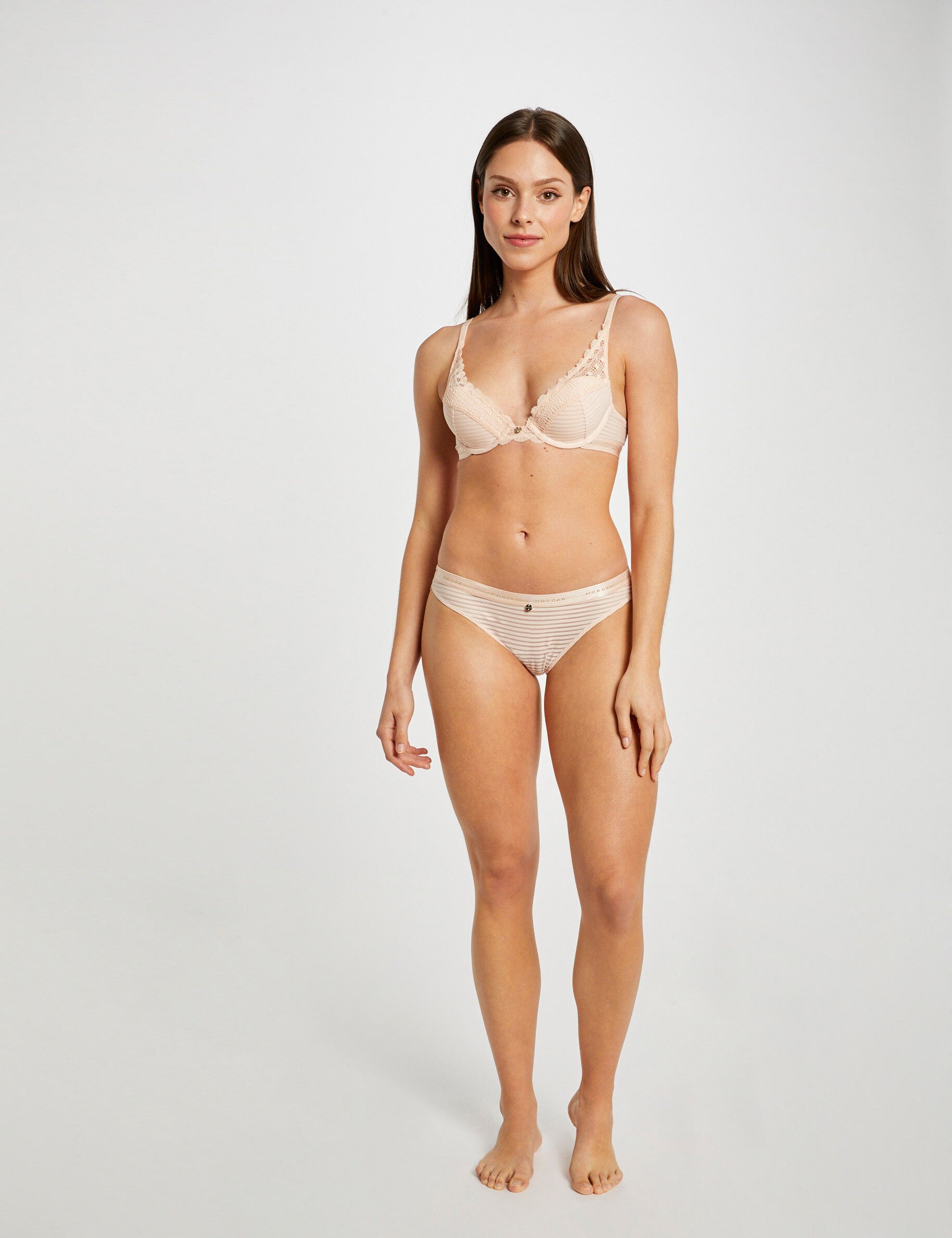Soutien-gorge coques rose femme - rose