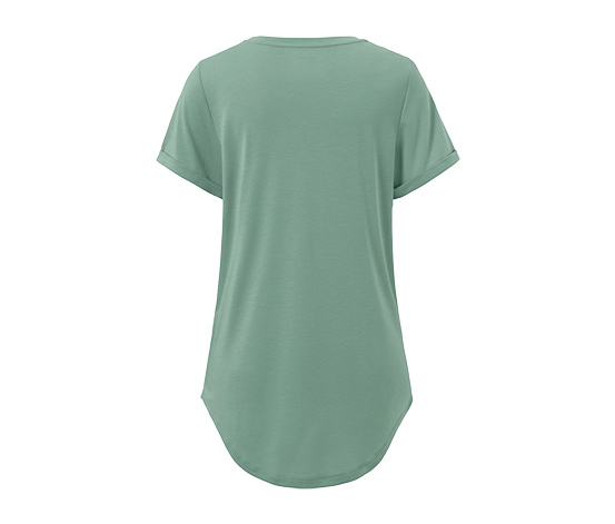 Longshirt, salbeigrün