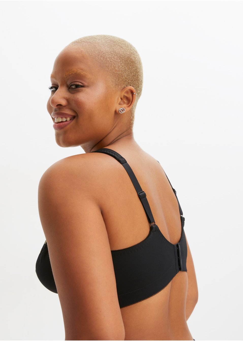 Soutien-gorge sans armatures avec polyamide recyclé