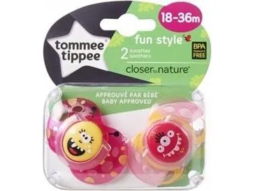Tommee Tippee Fun Style, Klassisk babysut, Ortodontisk, Silikone