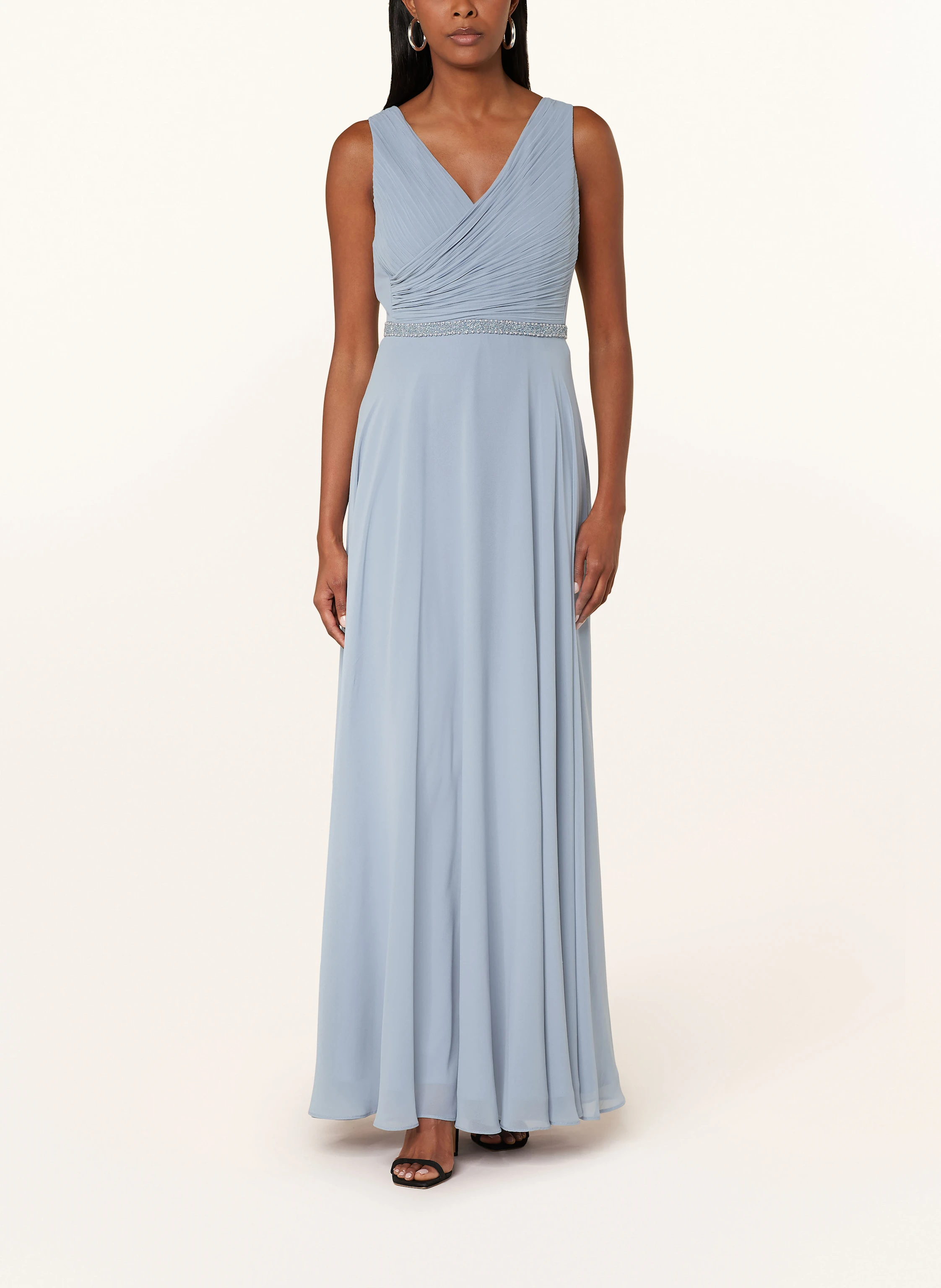 Vera Mont Abendkleid mit Schmuckperlen