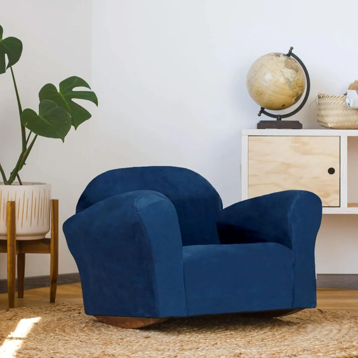 Keet Fauteuil Berçant Roundy pour Enfant - Marine