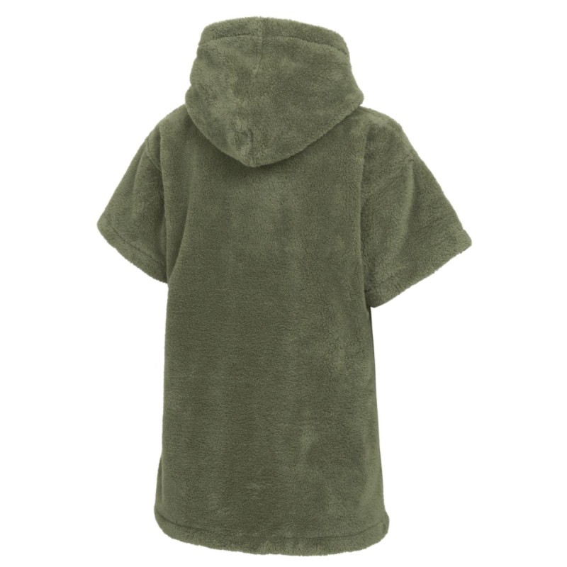 Poncho Mystic Teddy Kids Olive Green - The Corner Shop