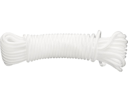 Wit polypropyleen touw, Ø 2,75 mm, lengte 20 m