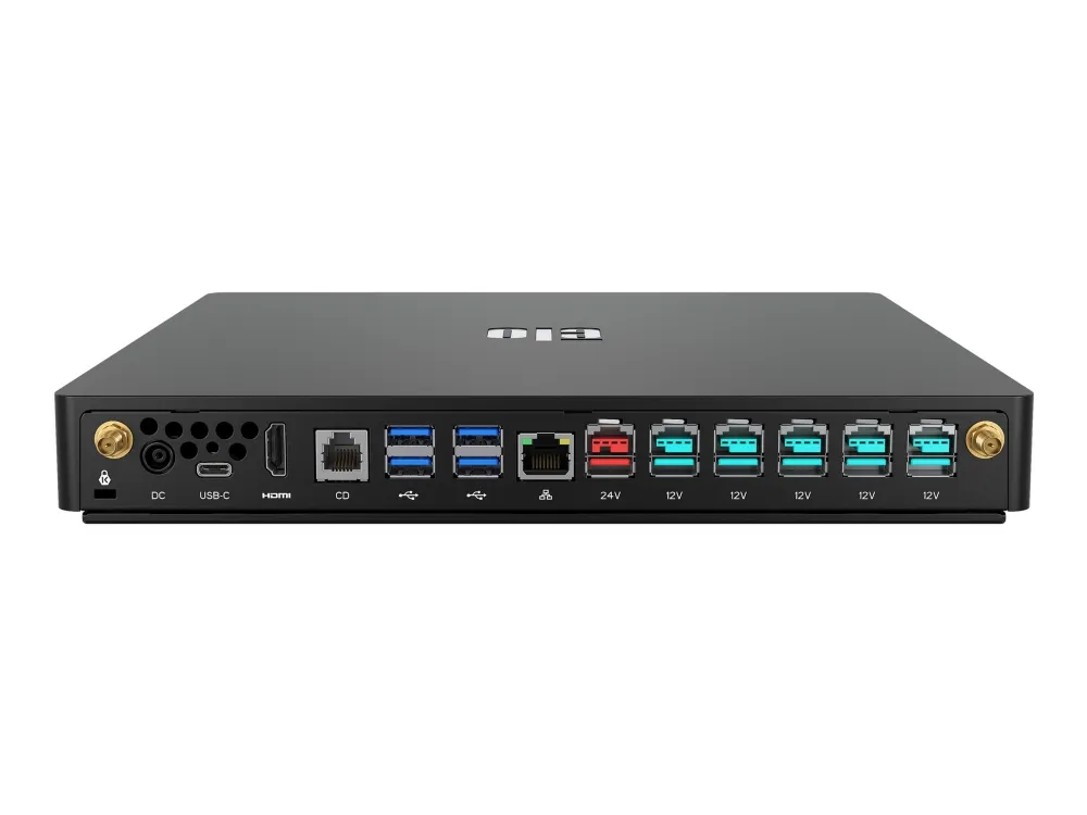 EloPOS Pack 2 - Mini desktop Core i5 i5-14500T / op til 4.8 GHz - RAM 8 GB - SSD 256 GB - NVMe - UHD Graphics 770 - Gigabit Ethernet, IEEE 802.11ax (Wi-Fi 6), Bluetooth 5.3 - Win 10 IoT Enterprise LTSC 64-bit - skærm: ingen - sort