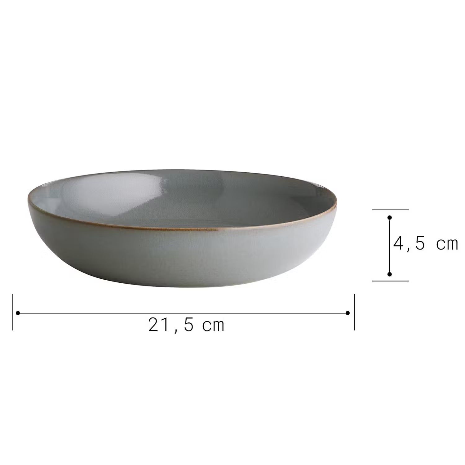 NATIVE Tiefer Teller 4er-Set