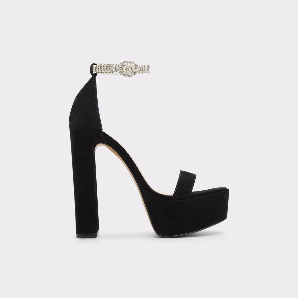 Glorria Black Women Heeled sandals