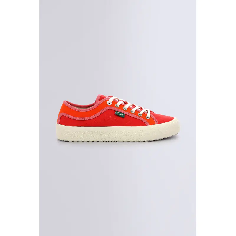 ARVEIL ROUGE ORANGE BASKETS BASSES Textile Femme