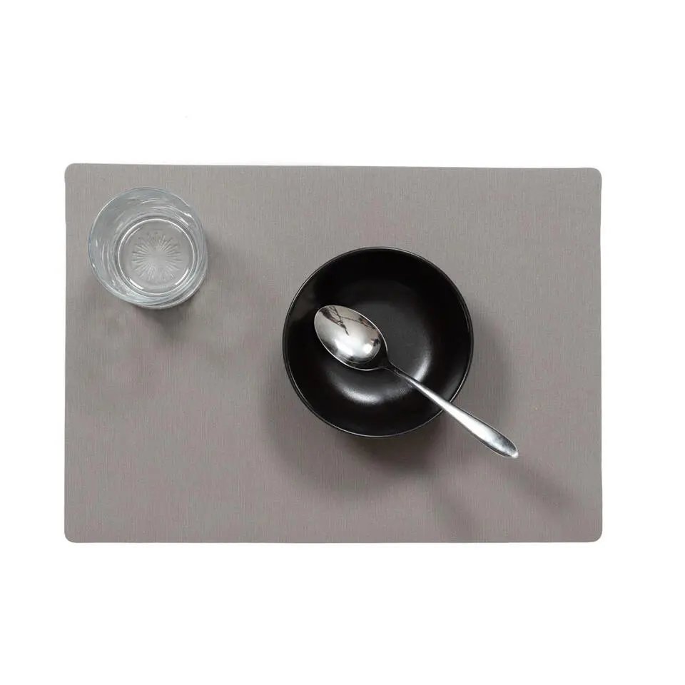 Wicotex Placemat Plain - luxe - taupe - 43 x 30 cm
