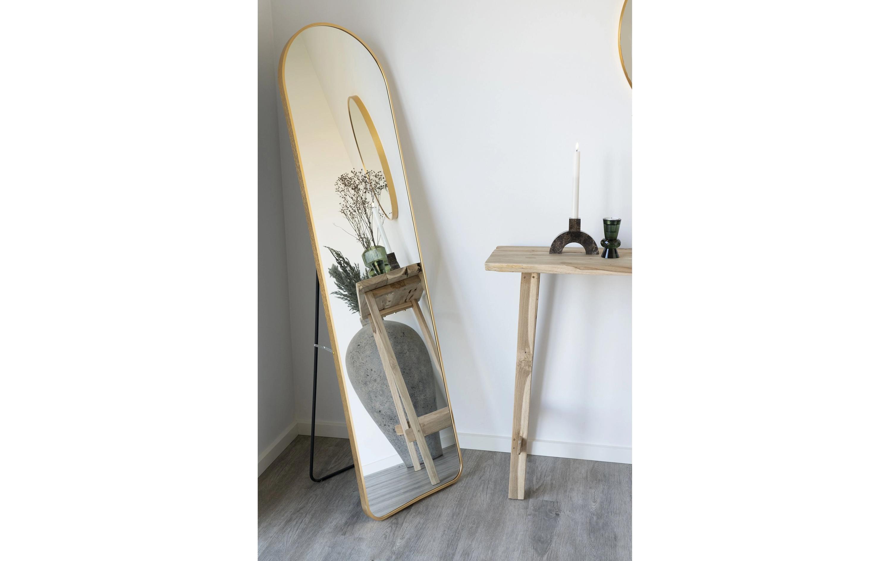 Spiegel Madrid 40 x 150 cm, Gold<br>Standspiegel