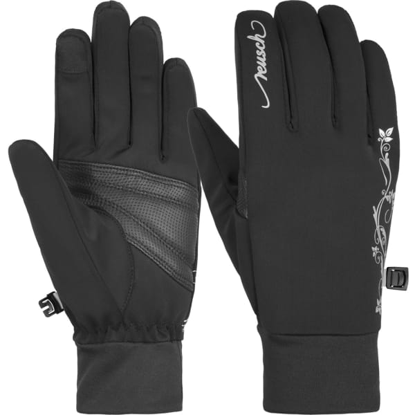Gant ski de randonnée REUSCH SASKIA TOUCH-TEC™ BLACK/SILVER