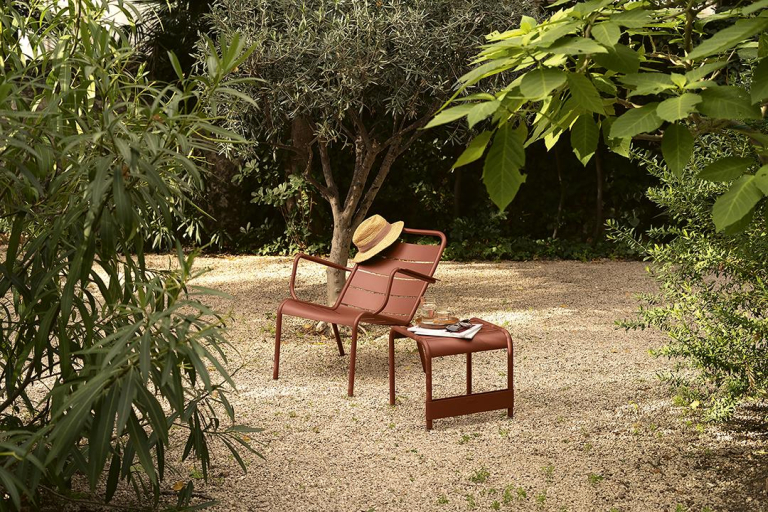 Fermob Luxembourg Low fauteuil met armleuning Cactus
