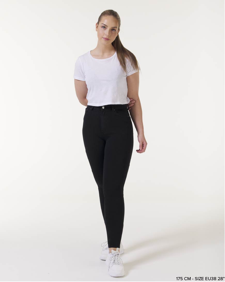 Weightless Kate Slim Fit 4-way Stretch Jeans Black