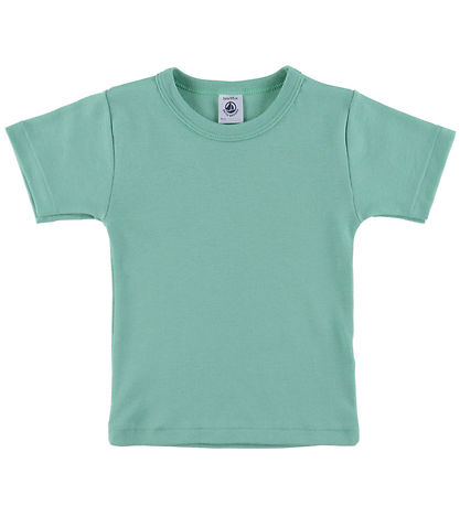 Petit Bateau T-Shirt - 3er-Pack - Grün/Rot