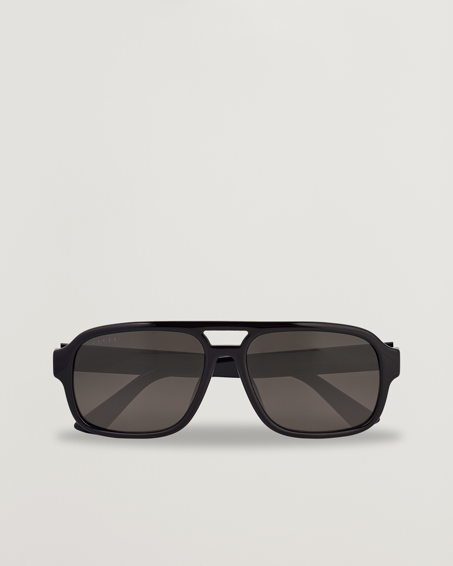 Gucci GG1342S Sunglasses Black Smoke
