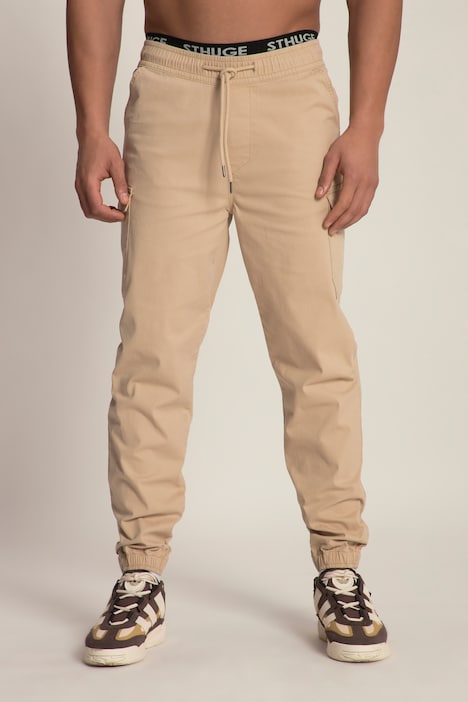 STHUGE Cargohose, Modern Fit, Elastikbund, 6 Taschen, bis 8 XL
